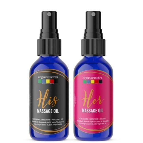 massage oil - Sensual Relaxing His & Her Massage Oil