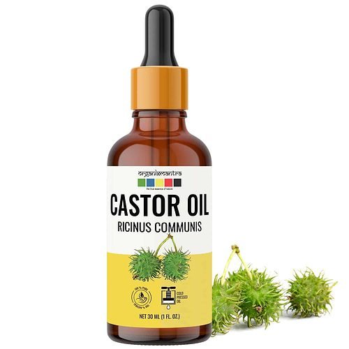 Castor Oil Organic for eyebrows, eyelashes, hair growth