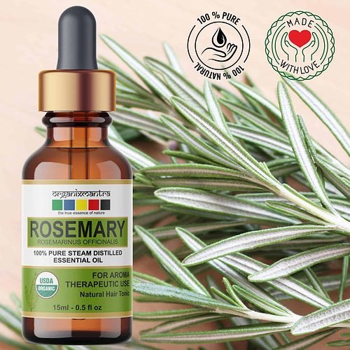 Rosemary Essential Oil, Organic Pure Natural Essential Oils