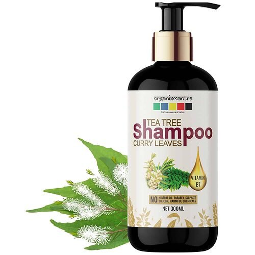 Tea Tree Curry Leaves Biotin Keratin Pea Protein Ultra Mild Shampoo