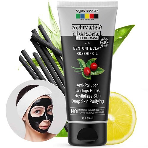 Activated Bamboo Charcoal Peel Off Mask for blackheads