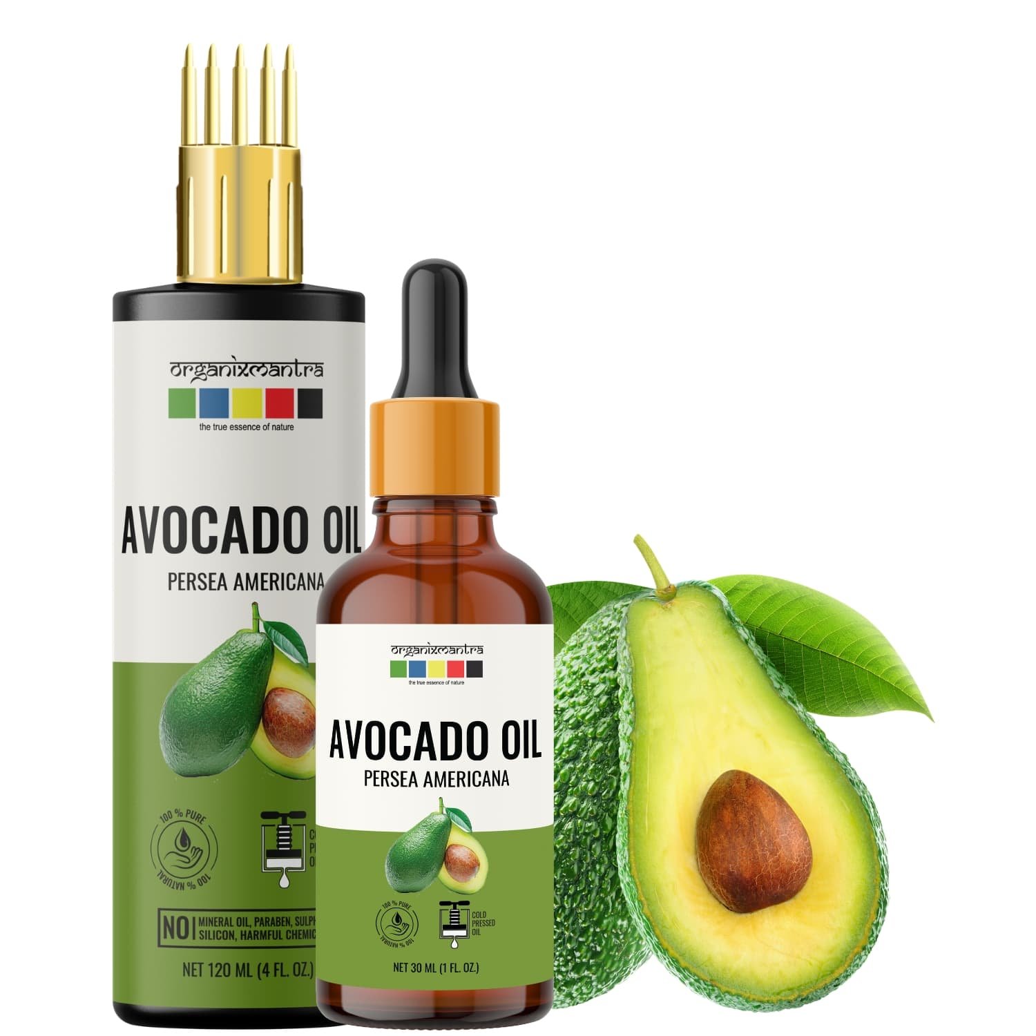Avocado Organic Cold Pressed Oil - Organix Mantra