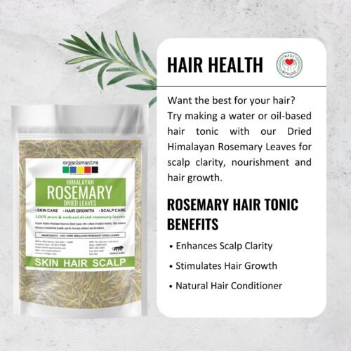rosemary dried leaves for hair