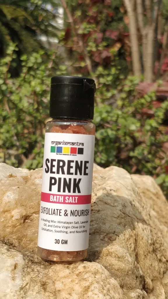 serene pink bath salt 30g 1