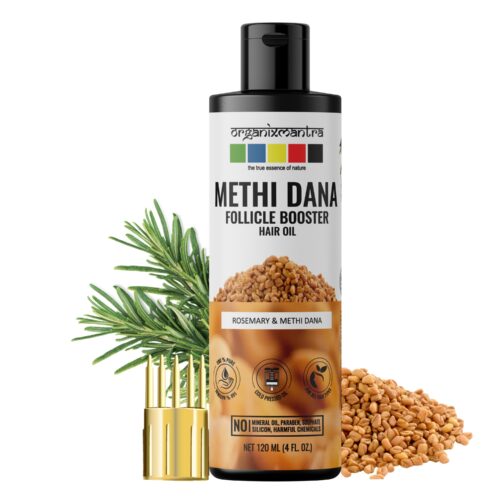 rosemary methi dana hair oil