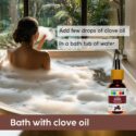 clove essential oil for bath