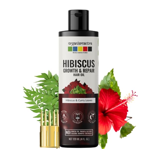 Hibiscus & Curry Leaves Hair Oil