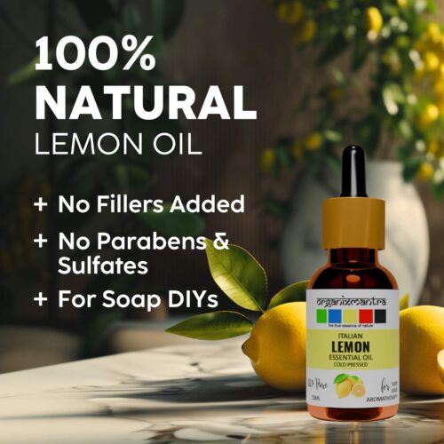 pure lemon essential oil