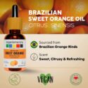 sweet orange essential oil safe on skin