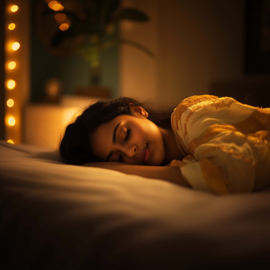 sleep influences skin health